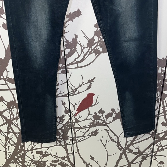 DICKIES Men’s Size 31 Black Skinny Jeans with Faded Dusted White Design NWOT $ - Picture 5 of 16